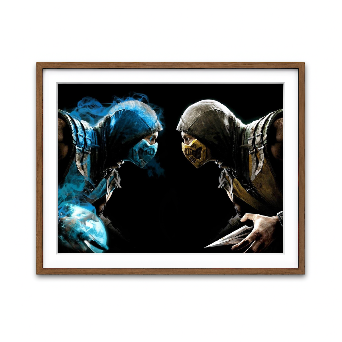 Framed Print 4x3 Walnut