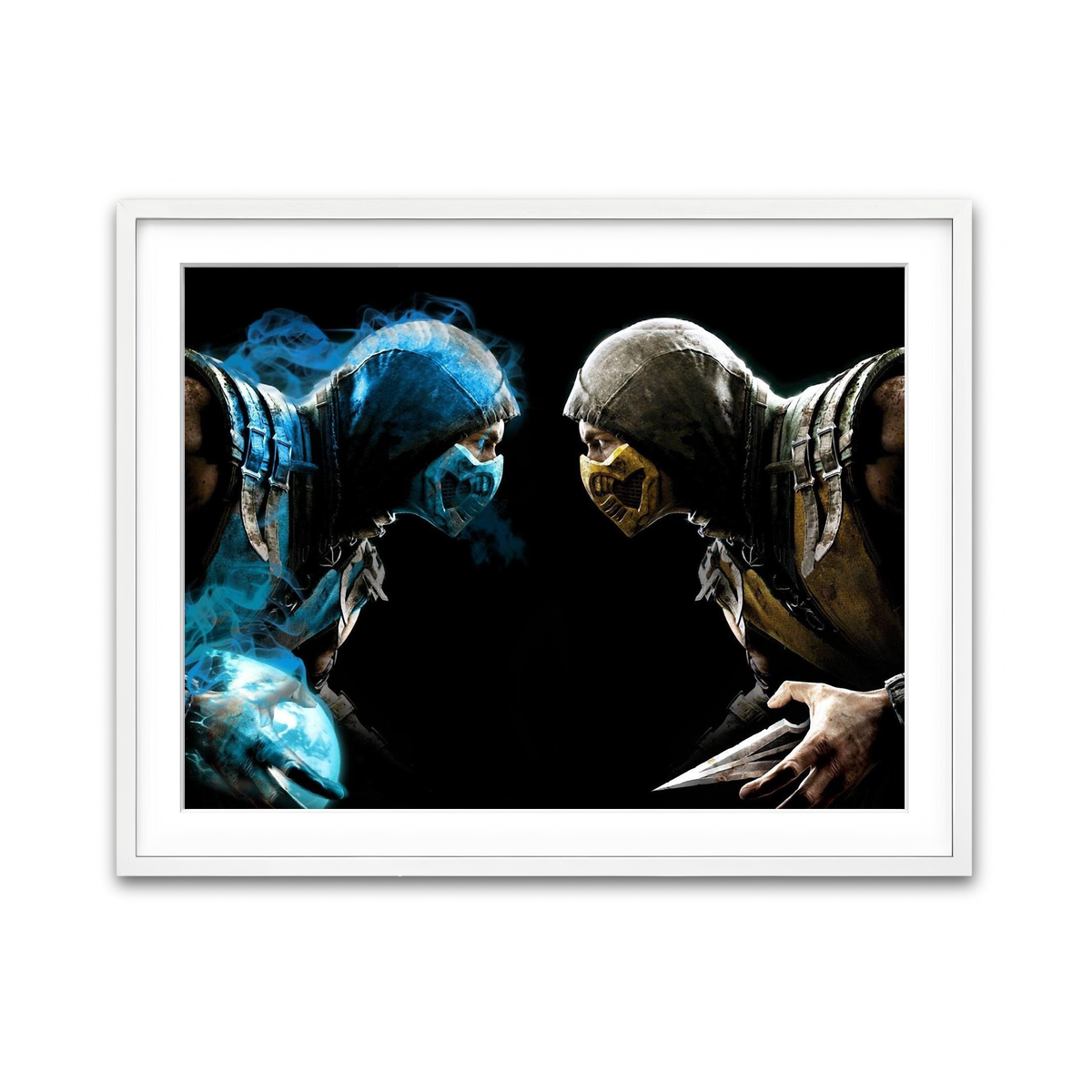 Framed Print 4x3 White