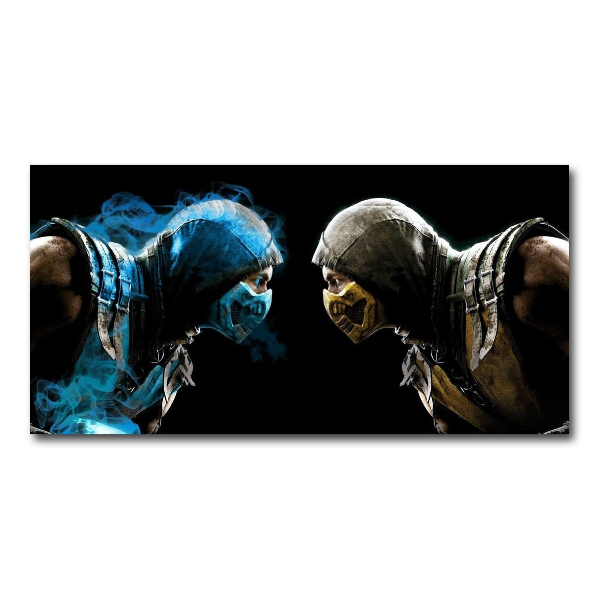 AUTO-MOCKUP WHITE | Mortal Kombat | 1 Piece | Gallery Wrap Canvas | group=2x1