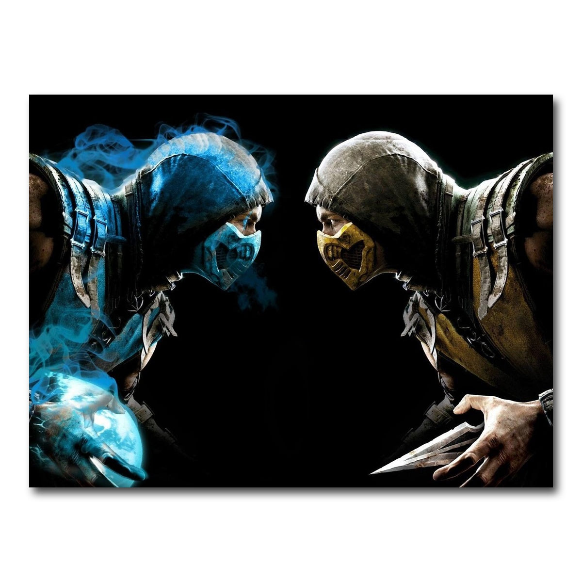 AUTO-MOCKUP WHITE | Mortal Kombat | 1 Piece | Gallery Wrap Canvas | group=4x3