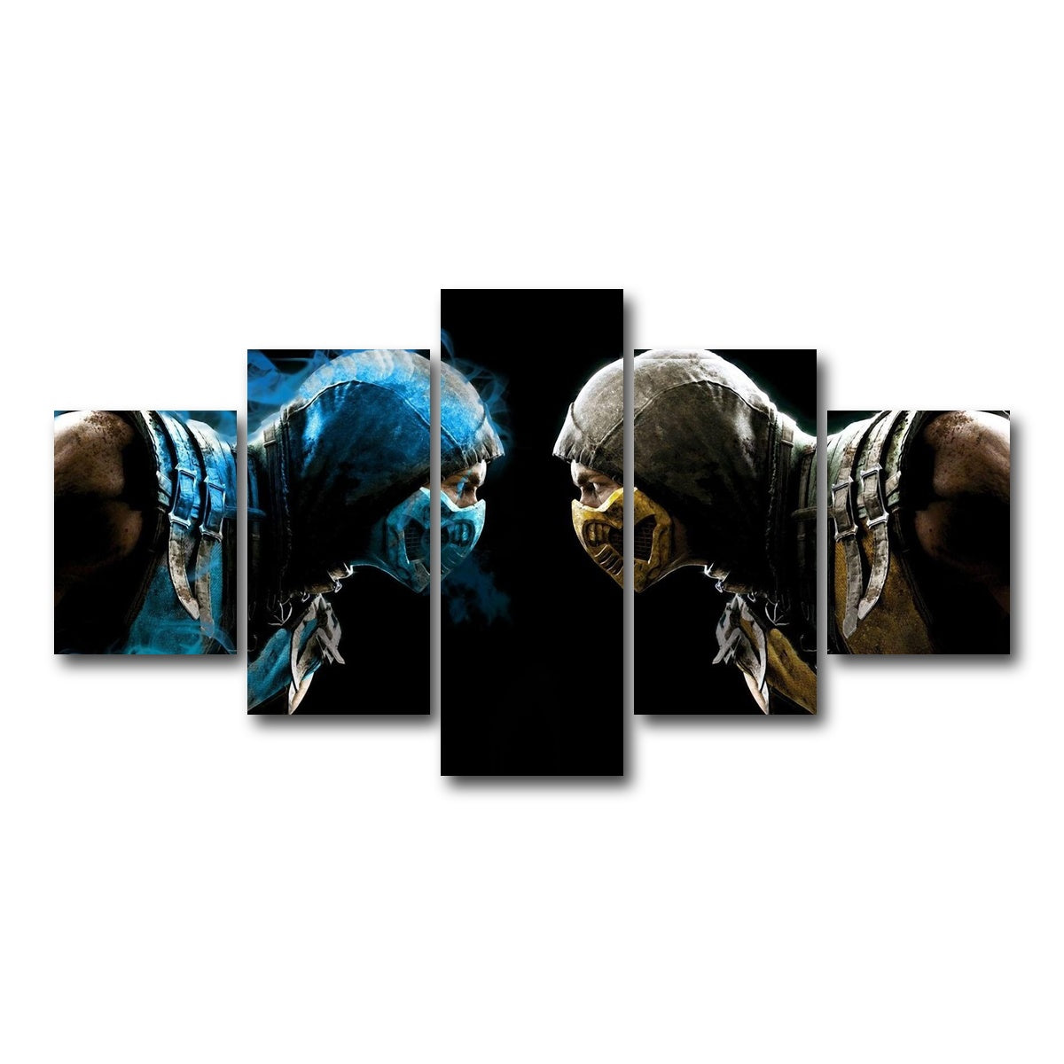 AUTO-MOCKUP WHITE | Mortal Kombat | 5 Piece | Gallery Wrap Canvas | group=5_short