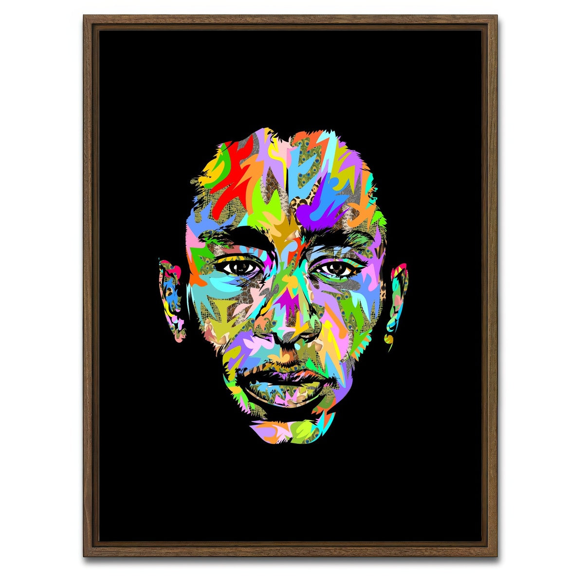 AUTO-MOCKUP WHITE | Mos Def | 1 Piece | Walnut Framed Canvas | group=3x4