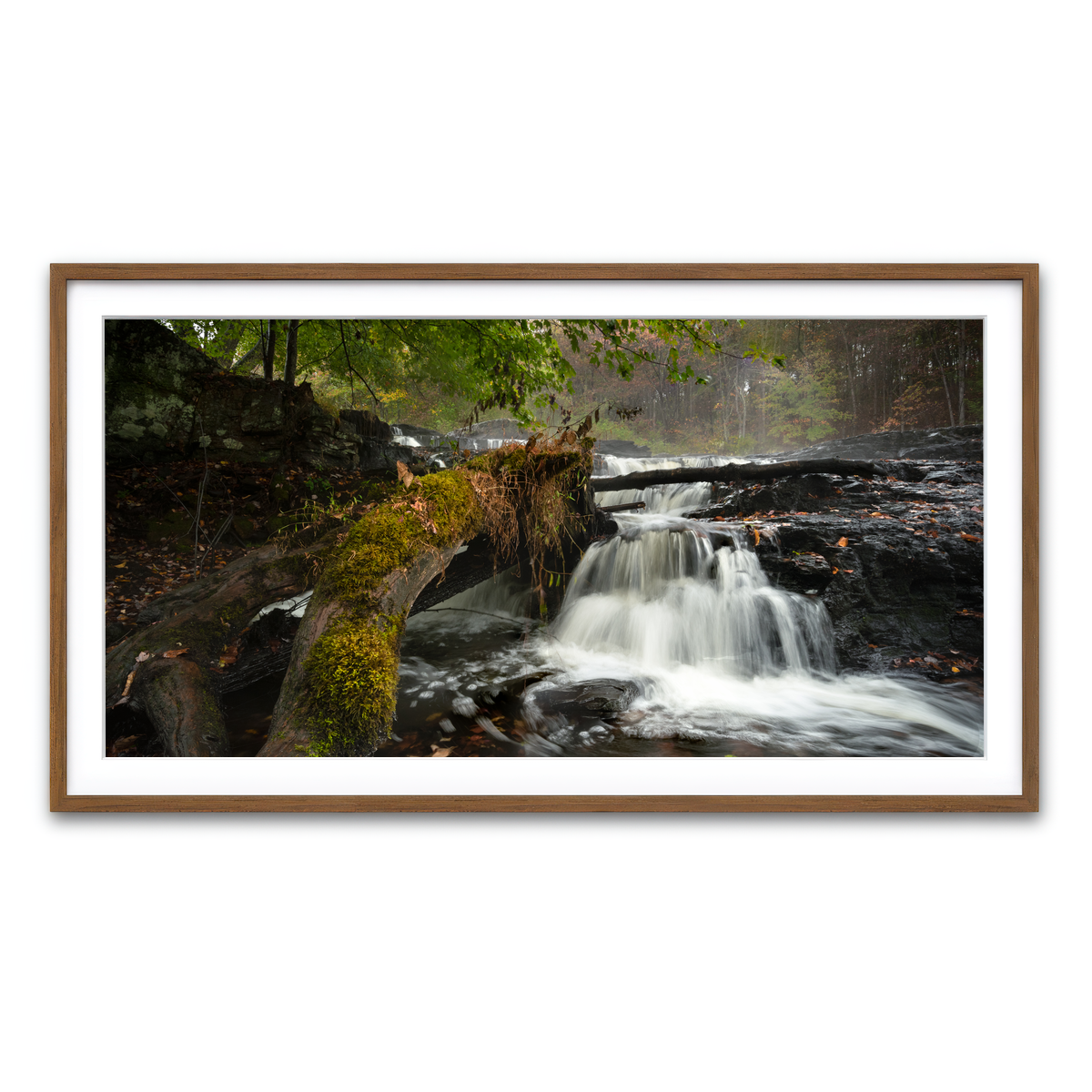 Framed Print 2x1 Walnut