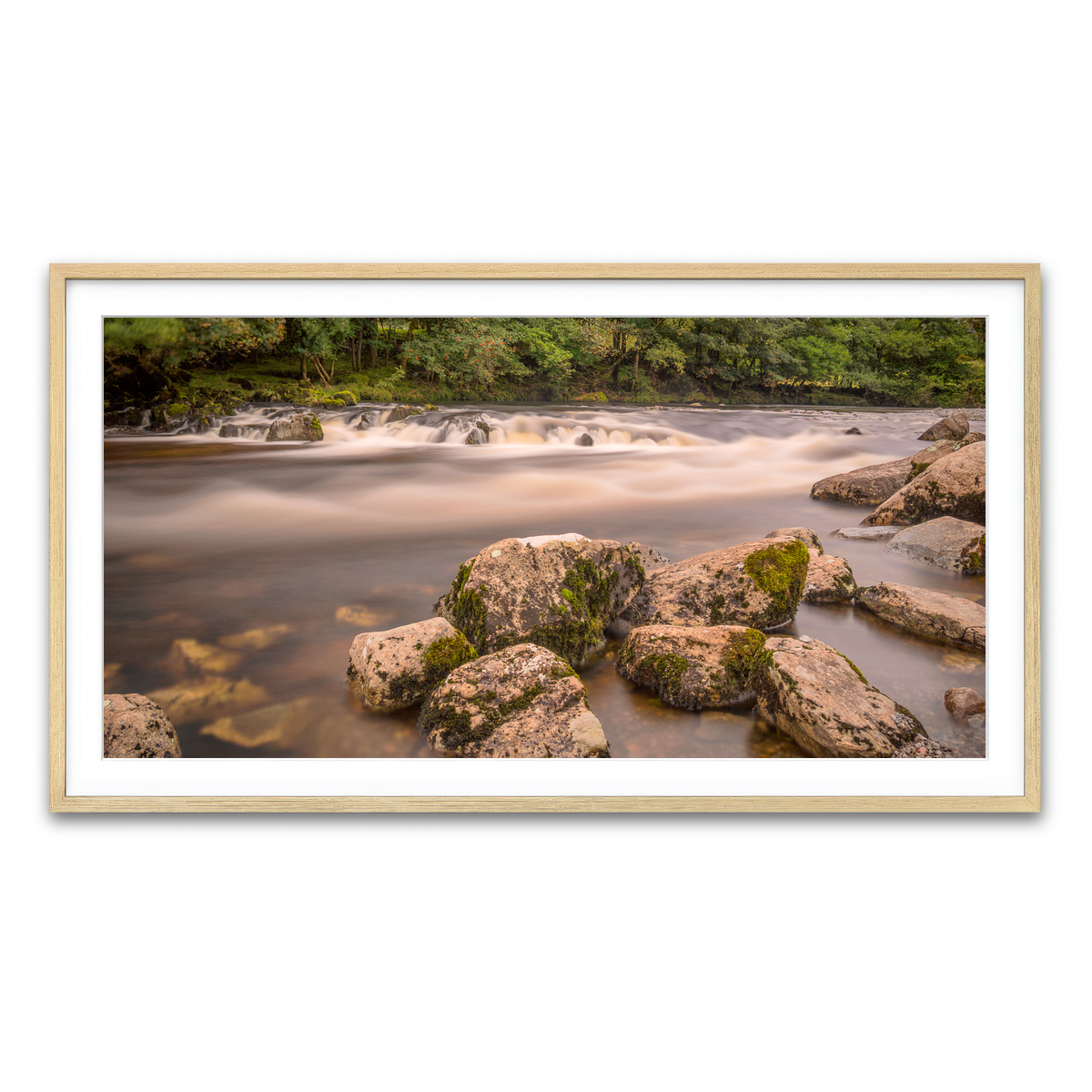 Framed Print 2x1 Natural