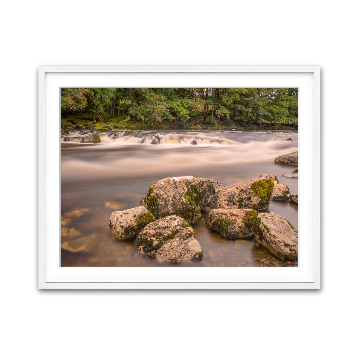 Framed Print 4x3 White