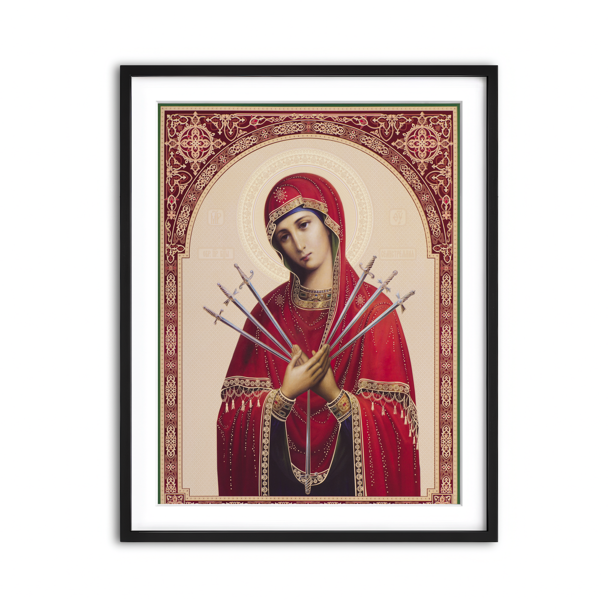 Framed Print 3x4 Black