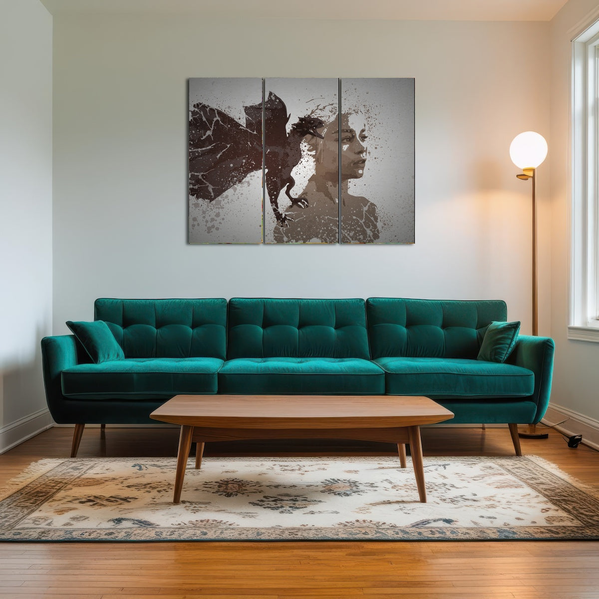 AUTO-MOCKUP ROOM | Mother of Dragons Splatter