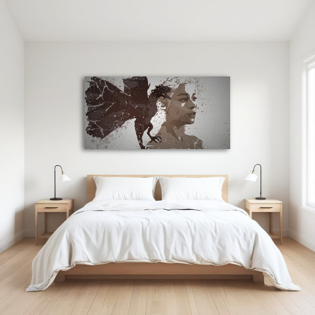 AUTO-MOCKUP ROOM | Mother of Dragons Splatter