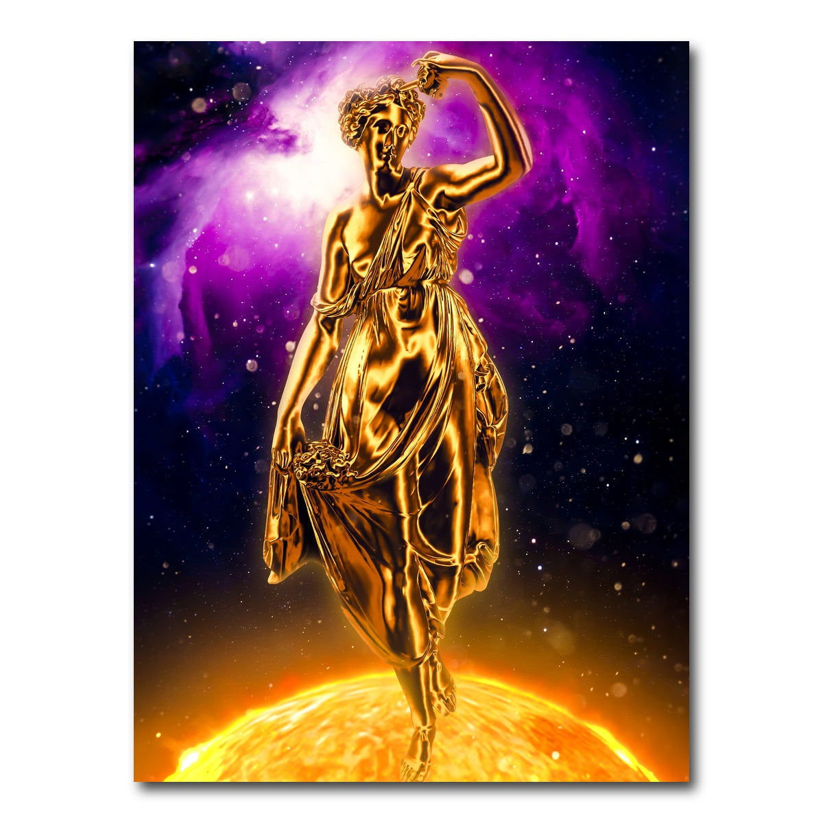 AUTO-MOCKUP WHITE | Mother sun | 1 Piece | Gallery Wrap Canvas | group=3x4