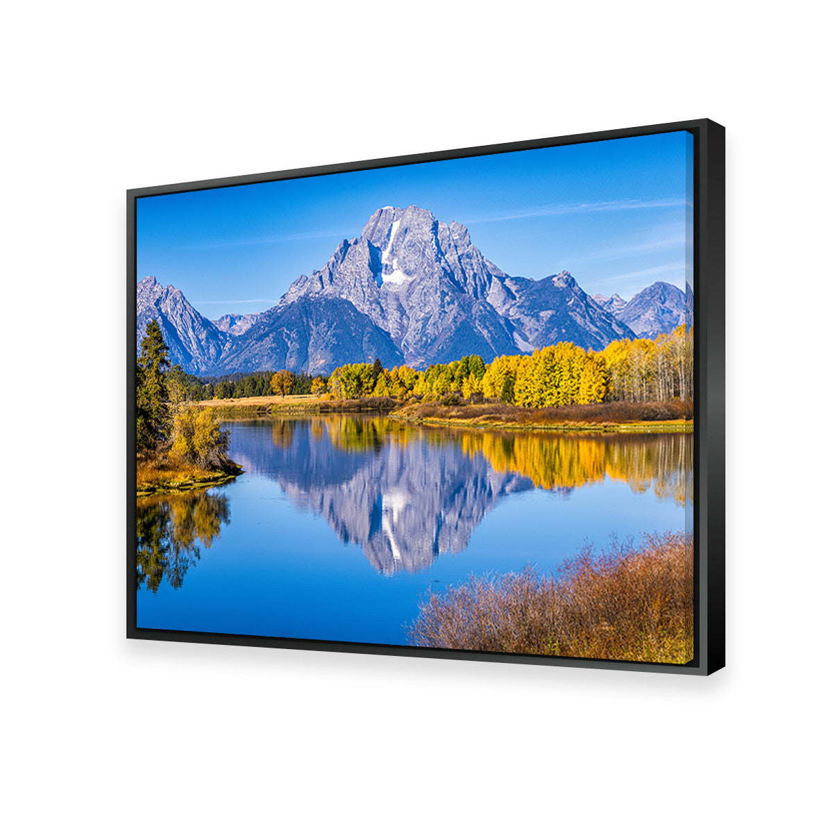 Mount Moran and Reflections Wall Art