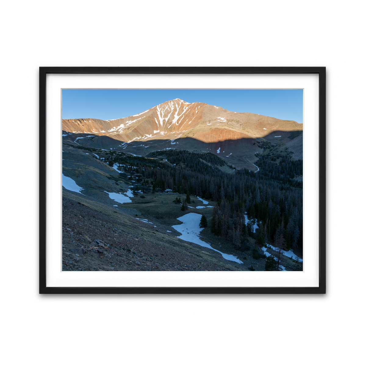 Framed Print 4x3 Black