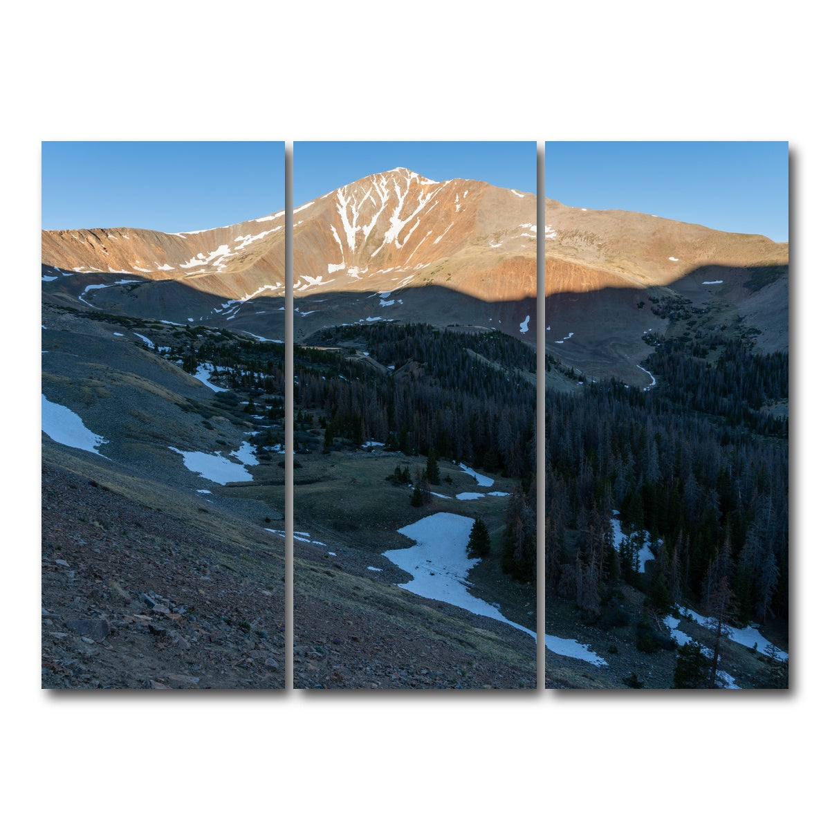 AUTO-MOCKUP WHITE | Mount Antero | 3 Piece | Gallery Wrap Canvas | group=8x18
