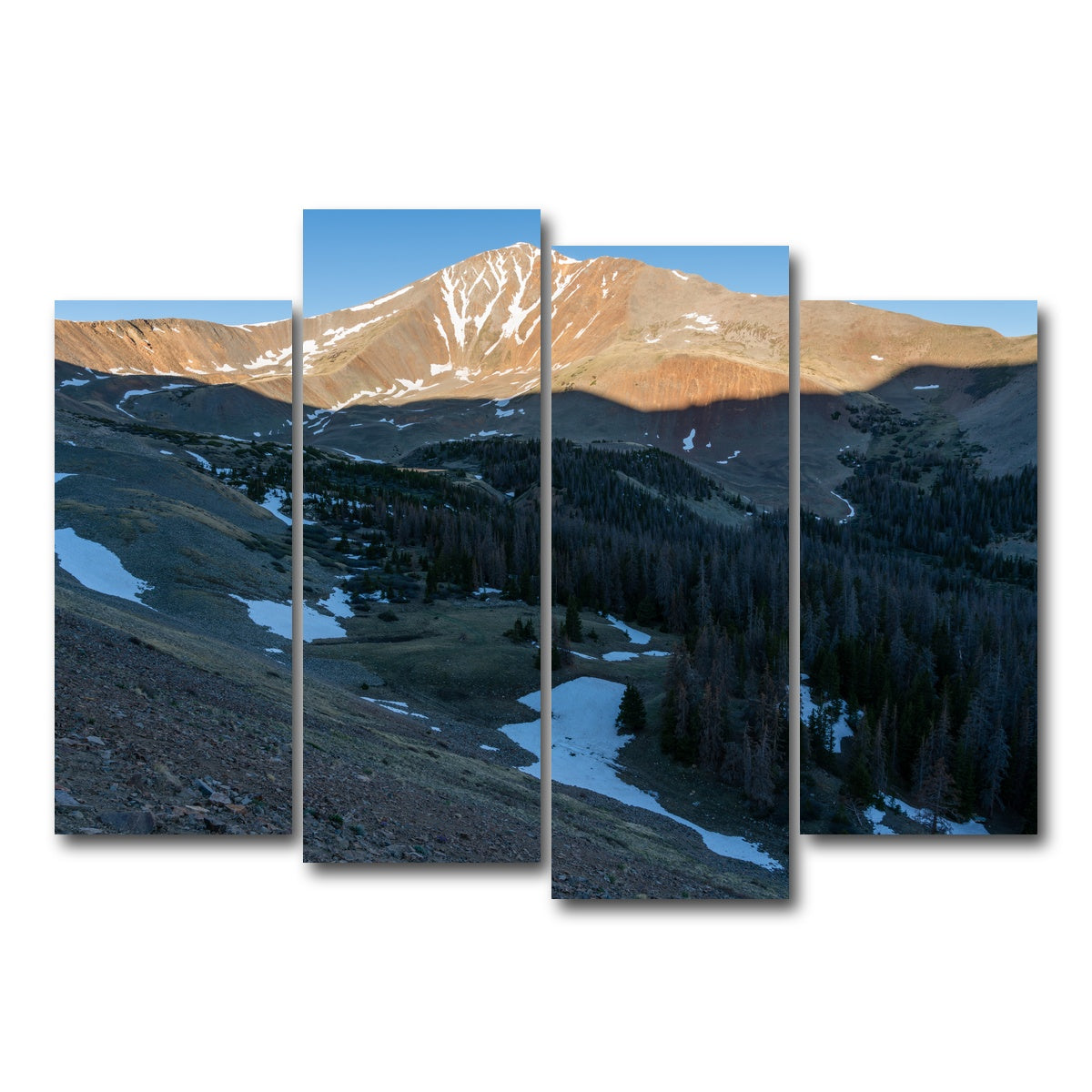 AUTO-MOCKUP WHITE | Mount Antero | 4 Piece | Gallery Wrap Canvas | group=4_normal