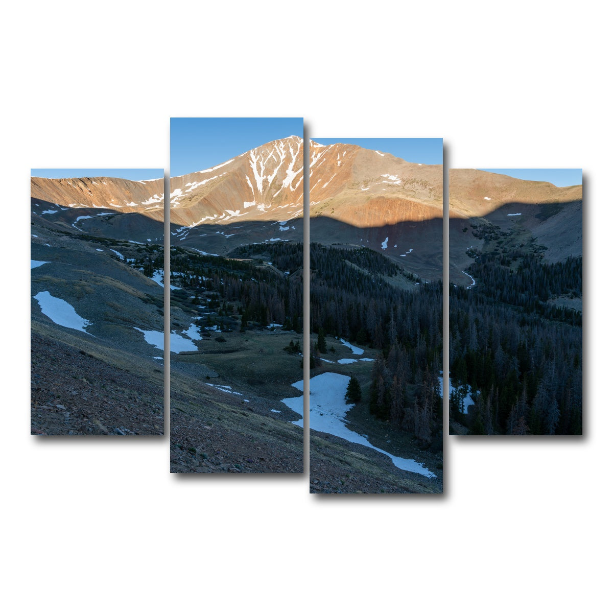 AUTO-MOCKUP WHITE | Mount Antero | 4 Piece | Gallery Wrap Canvas | group=4_short