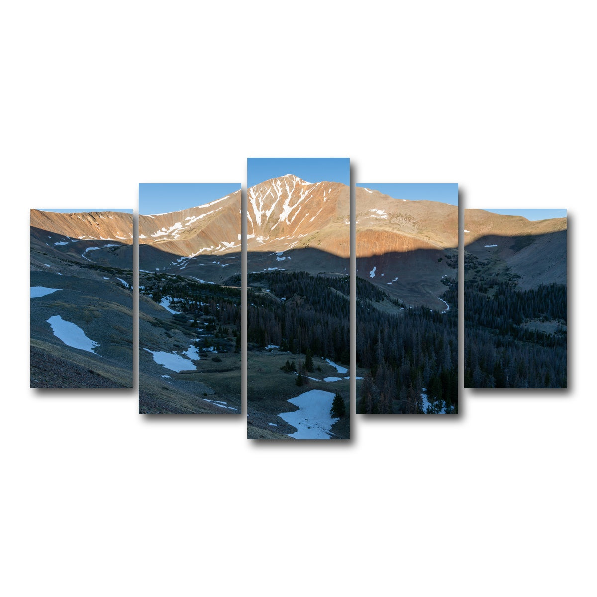 AUTO-MOCKUP WHITE | Mount Antero | 5 Piece | Gallery Wrap Canvas | group=5_normal
