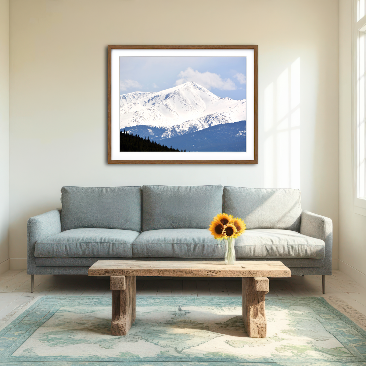 AUTO-MOCKUP ROOM | Mount Elbert Wall Art
