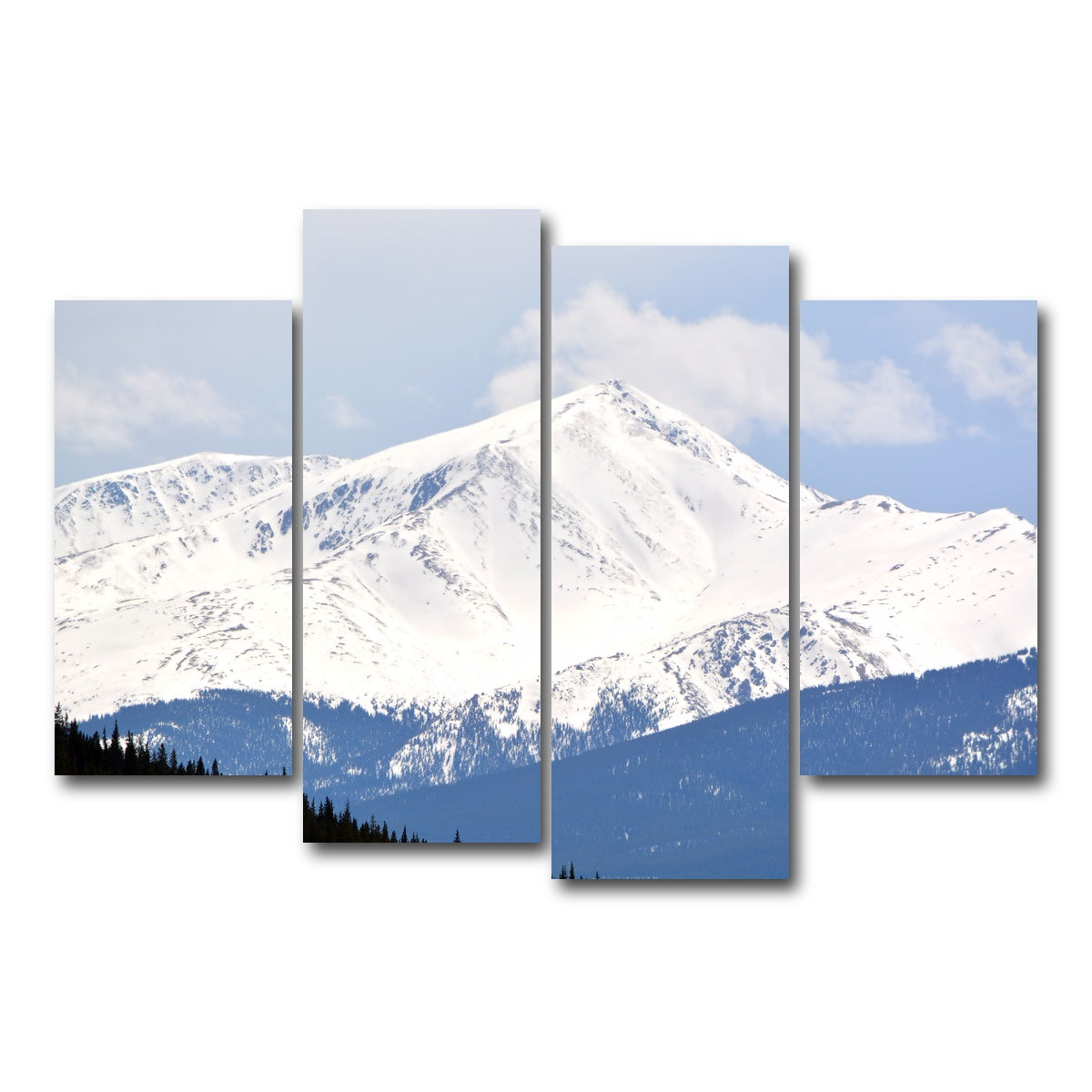 AUTO-MOCKUP WHITE | Mount Elbert | 4 Piece | Gallery Wrap Canvas | group=4_short