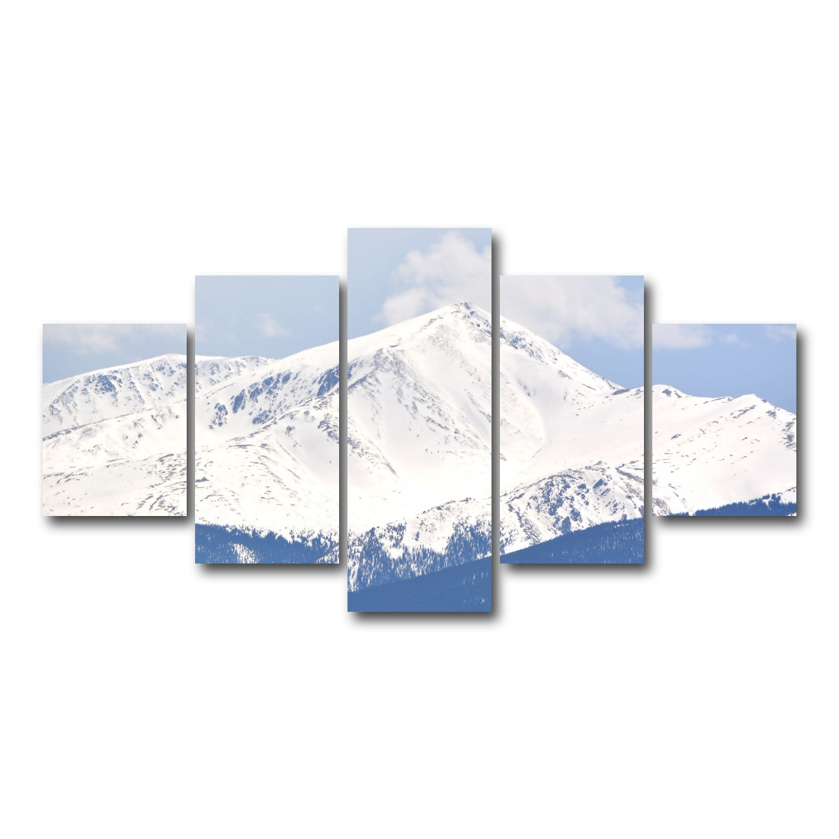 AUTO-MOCKUP WHITE | Mount Elbert | 5 Piece | Gallery Wrap Canvas | group=5_short