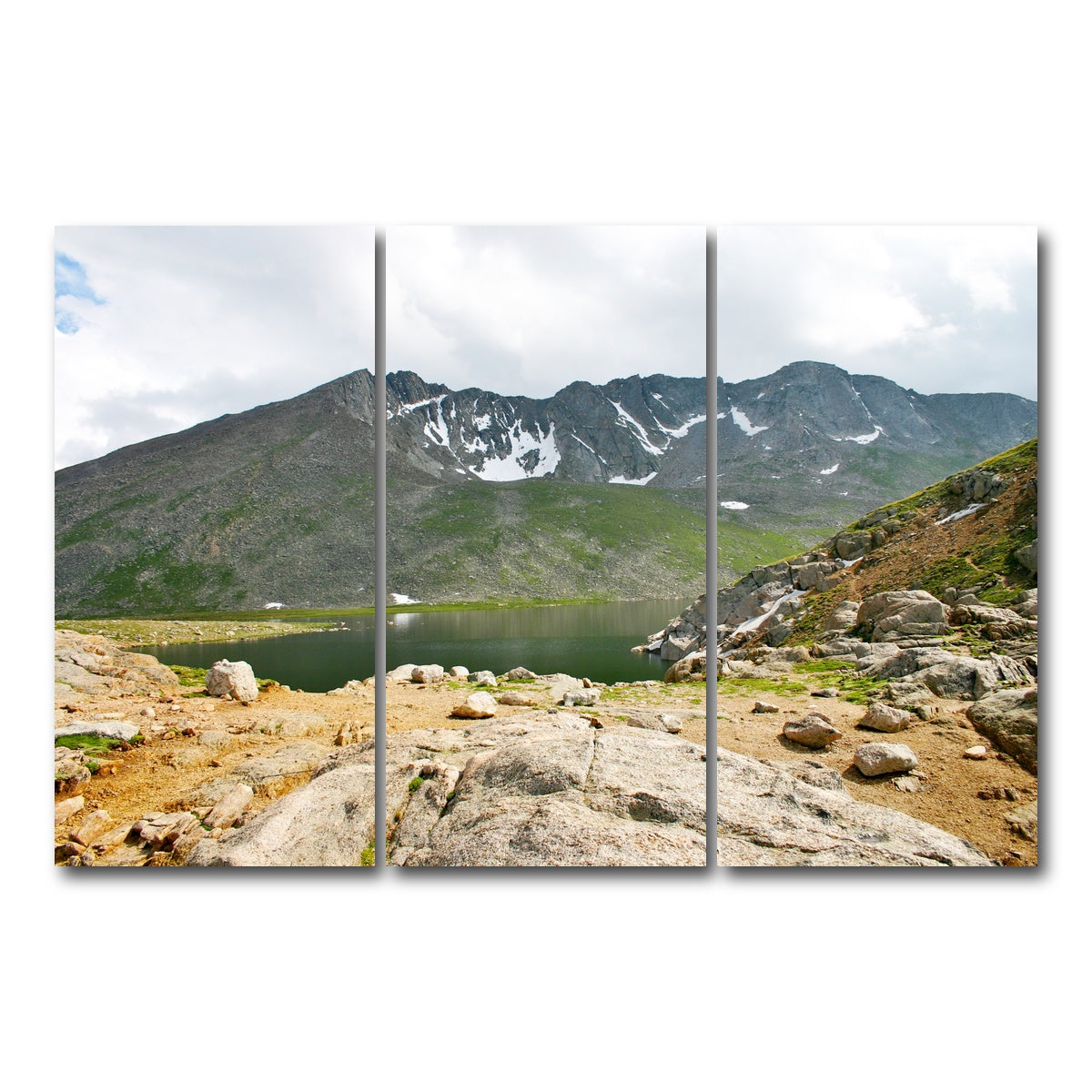AUTO-MOCKUP WHITE | Mount Evans | 3 Piece | Gallery Wrap Canvas | group=12x24
