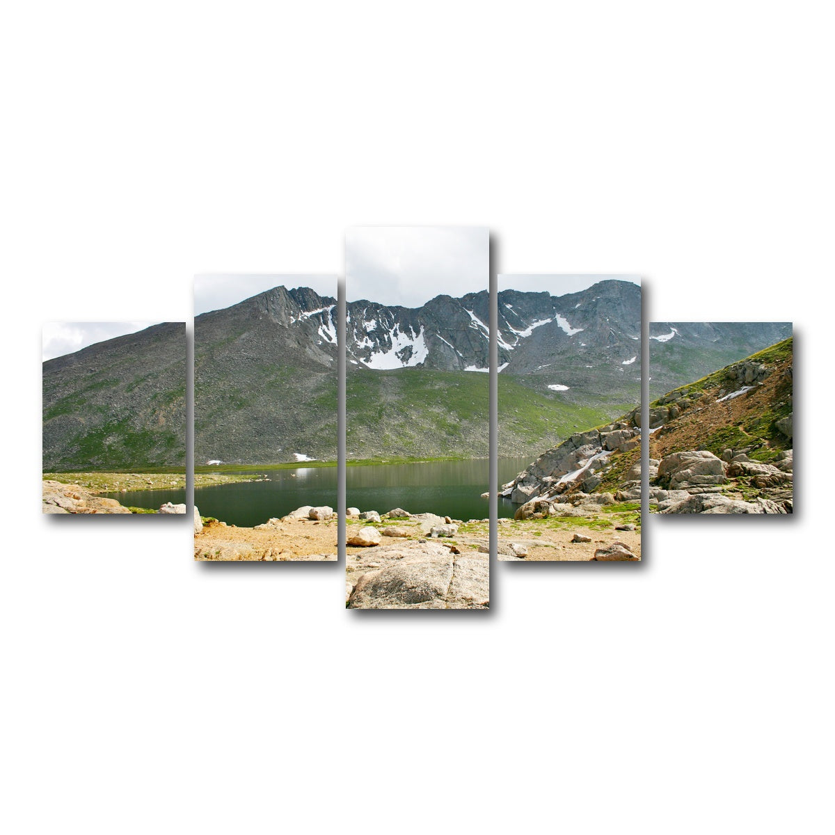 AUTO-MOCKUP WHITE | Mount Evans | 5 Piece | Gallery Wrap Canvas | group=5_short