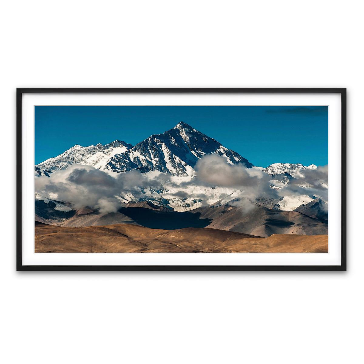 Framed Print 2x1 Black