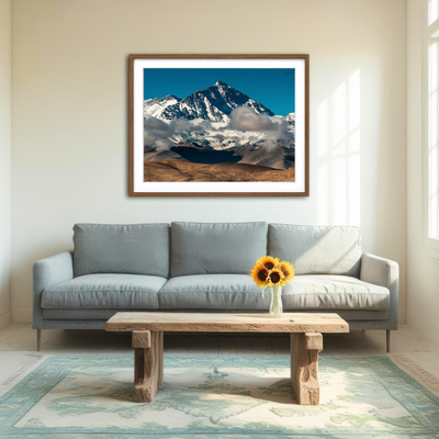 AUTO-MOCKUP ROOM | Mount Everest Wall Art