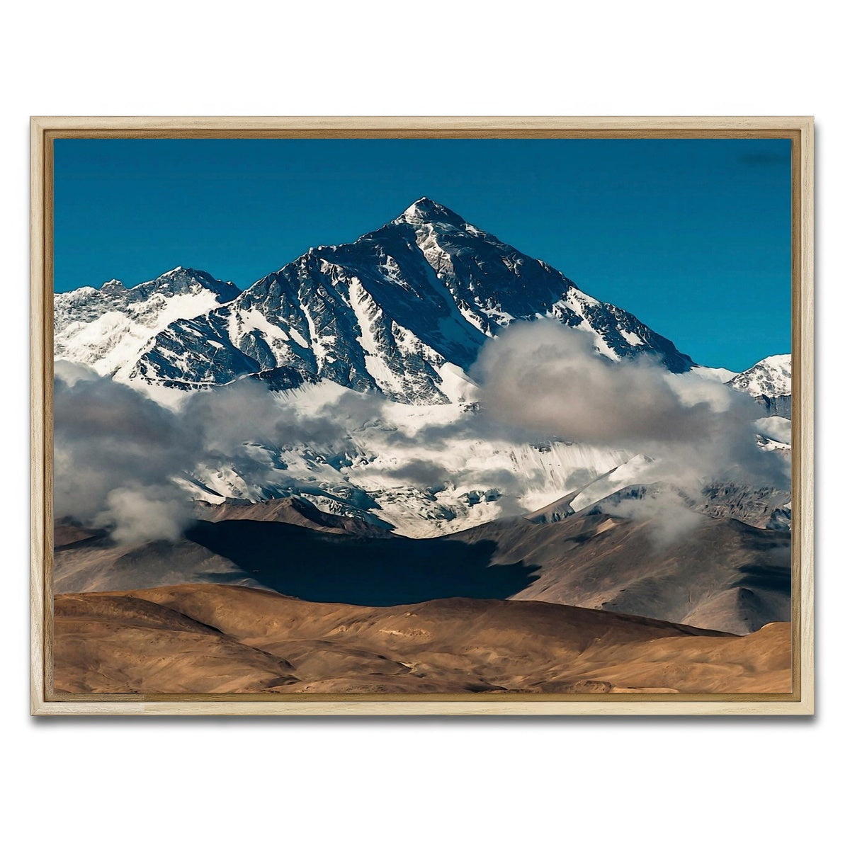 AUTO-MOCKUP WHITE | Mount Everest | 1 Piece | Natural Framed Canvas | group=4x3