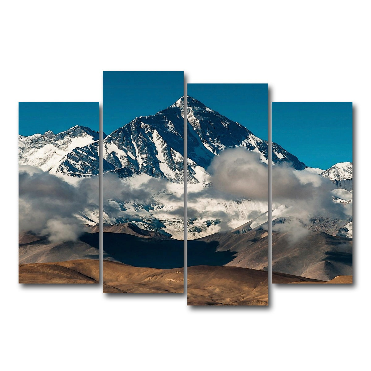 AUTO-MOCKUP WHITE | Mount Everest | 4 Piece | Gallery Wrap Canvas | group=4_normal