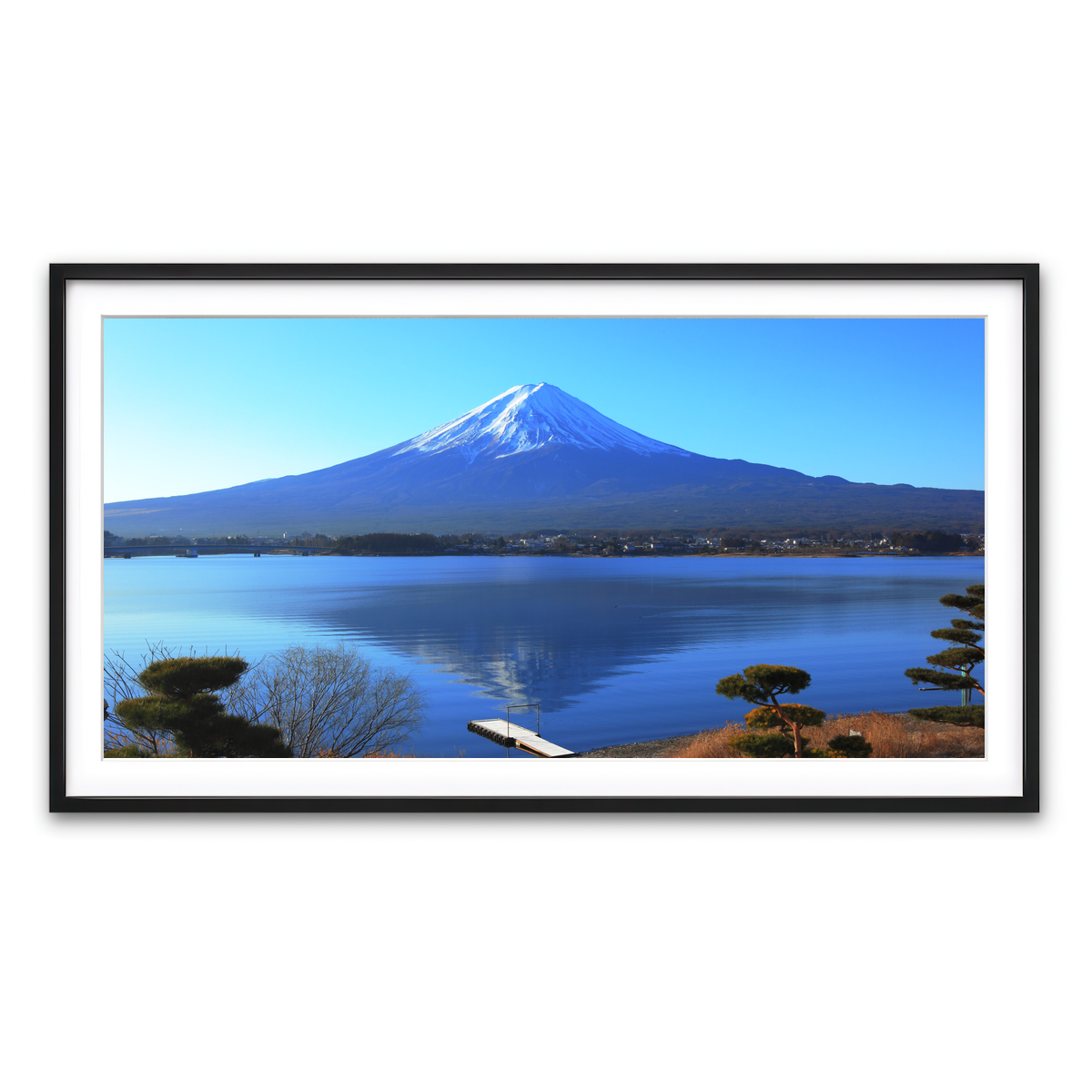 Framed Print 2x1 Black