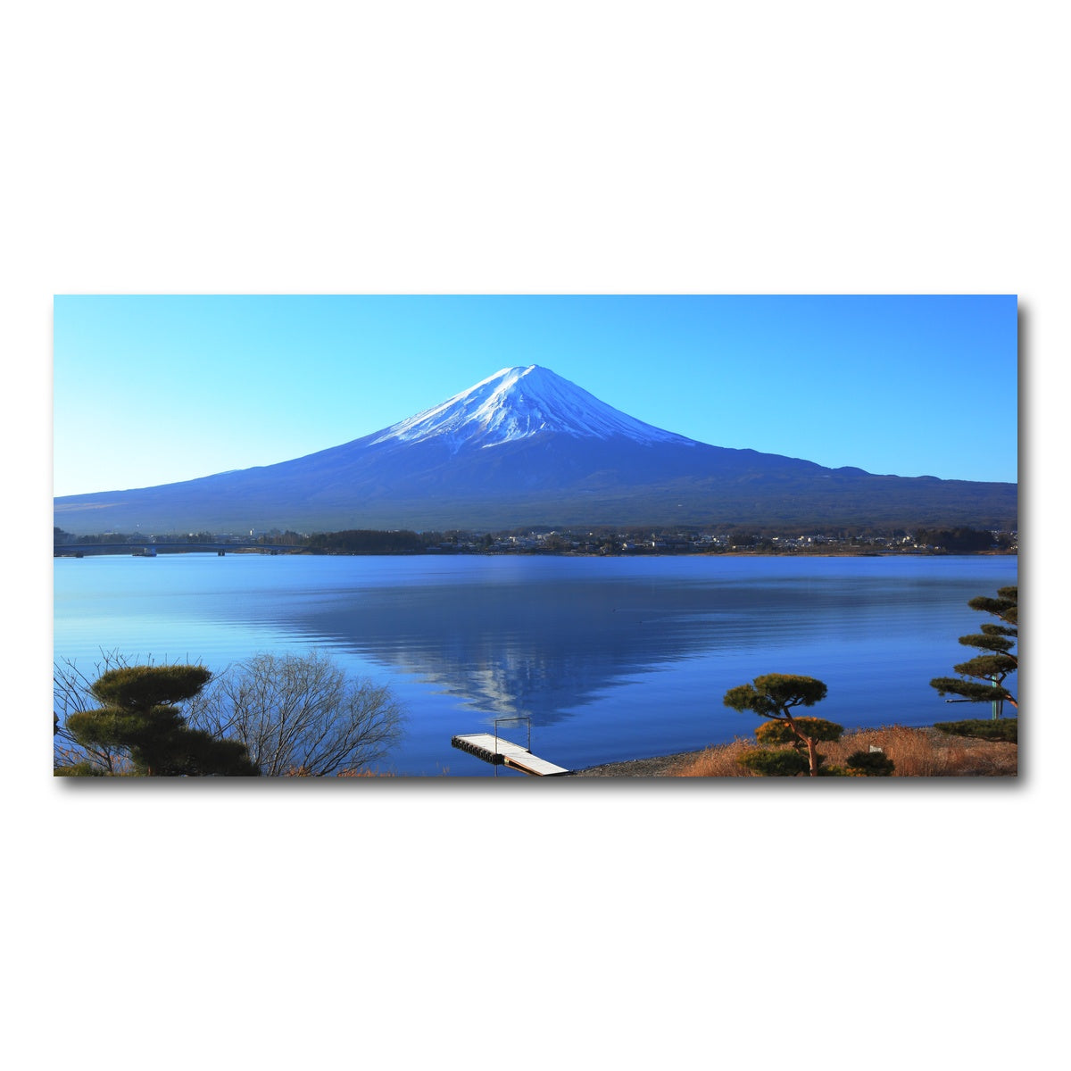 AUTO-MOCKUP WHITE | Mount Fuji | 1 Piece | Gallery Wrap Canvas | group=2x1
