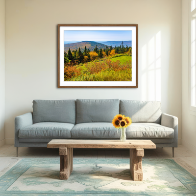 AUTO-MOCKUP ROOM | Mount Greylock Summit Wall Art