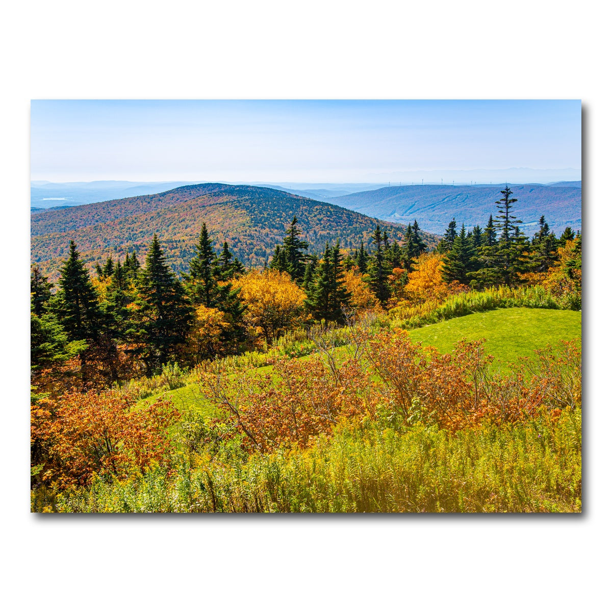 AUTO-MOCKUP WHITE | Mount Greylock Summit | 1 Piece | Gallery Wrap Canvas | group=4x3