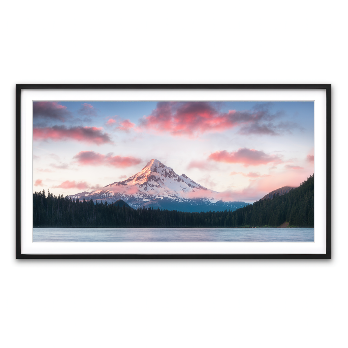 Framed Print 2x1 Black