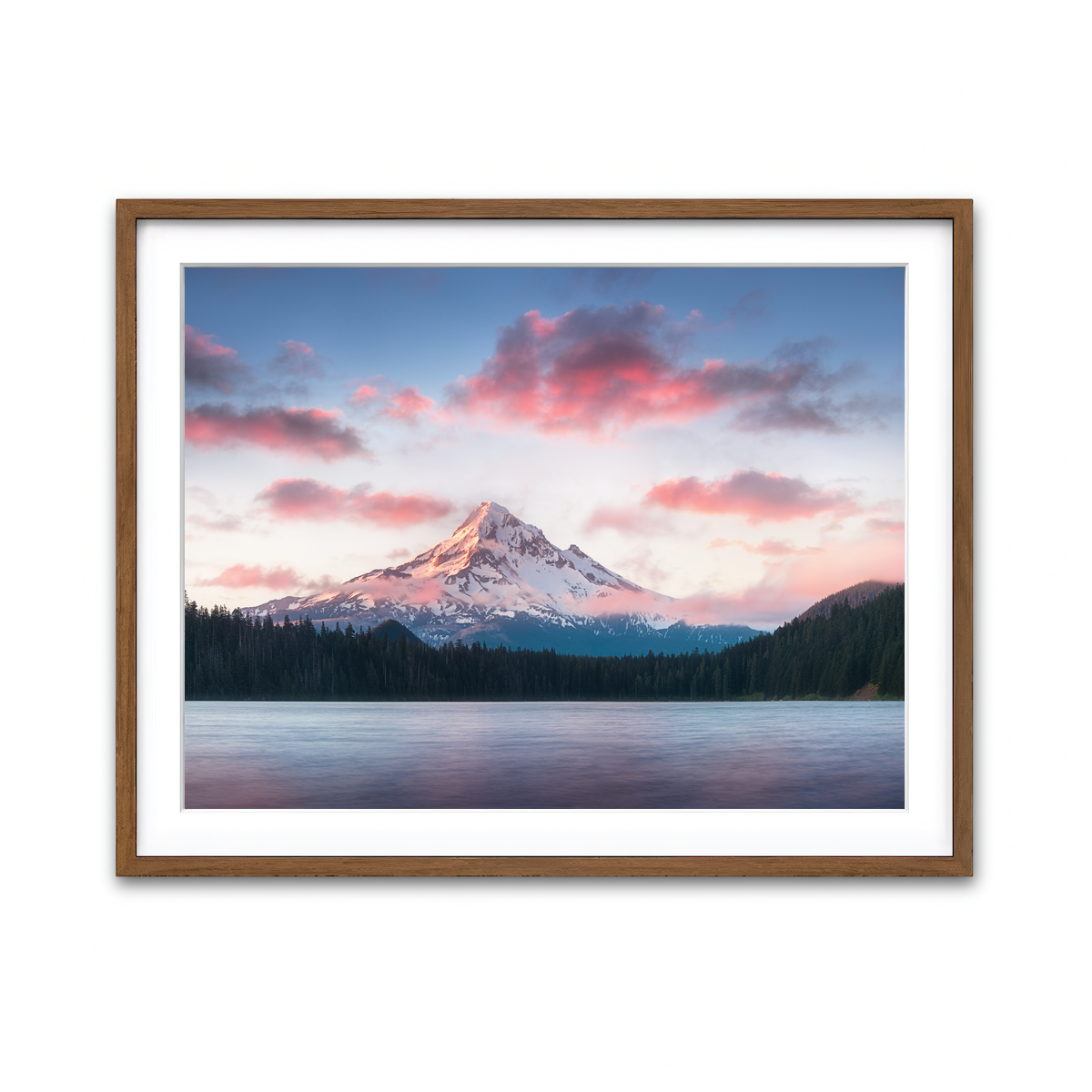 Framed Print 4x3 Walnut