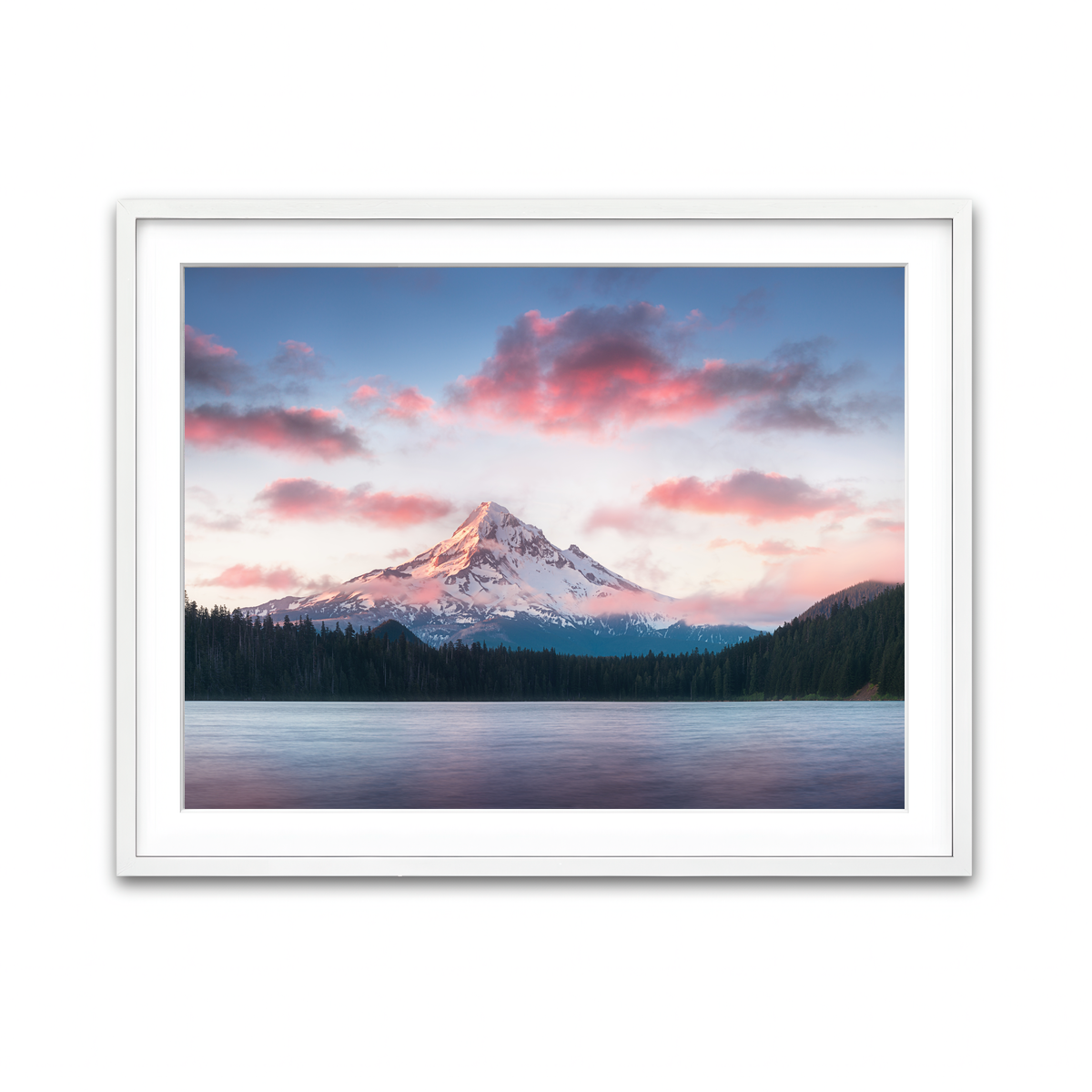 Framed Print 4x3 White