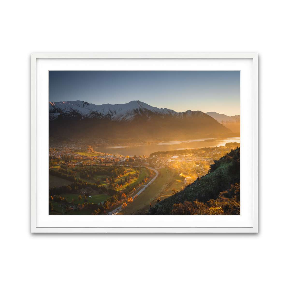 Framed Print 4x3 White