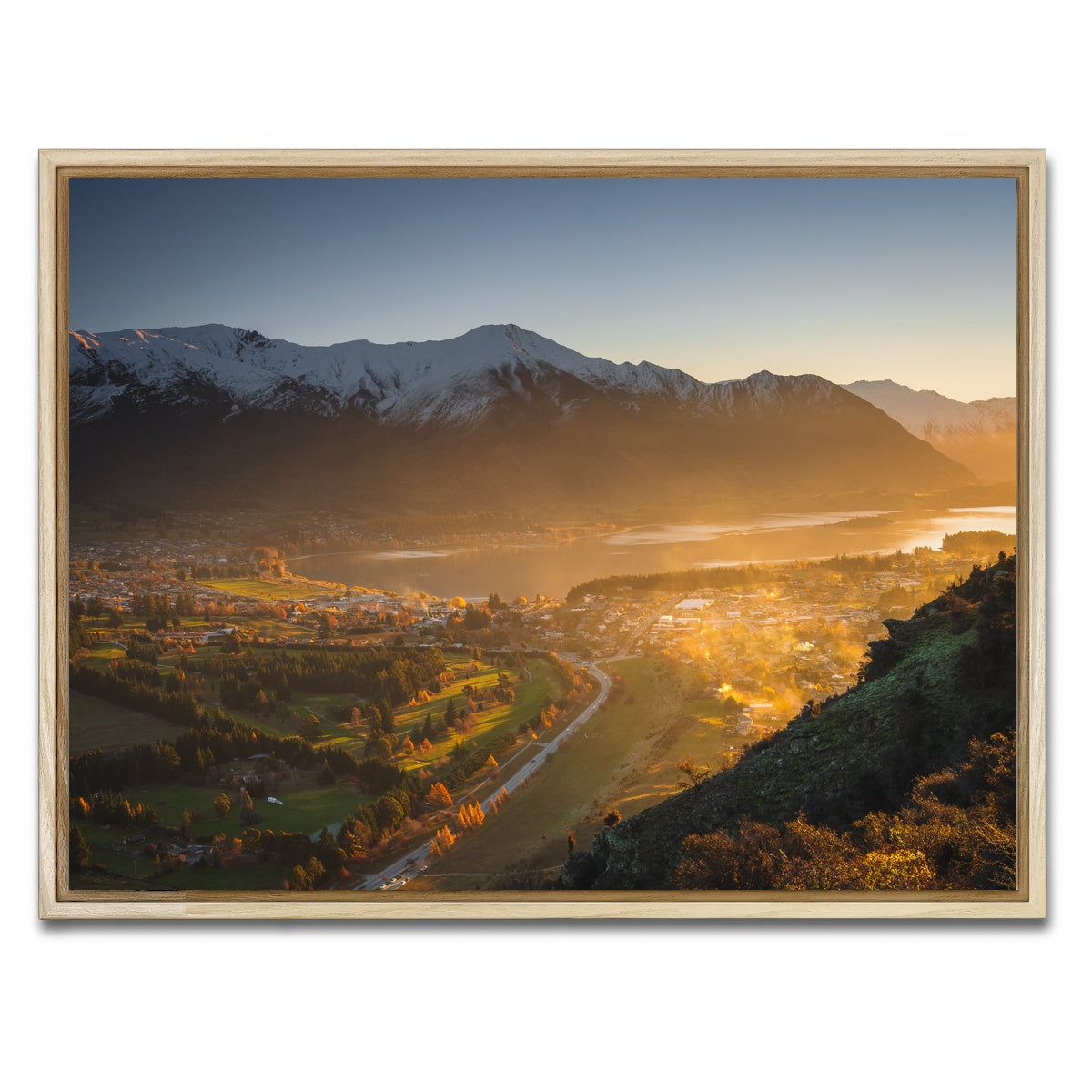 AUTO-MOCKUP WHITE | Mount Iron | 1 Piece | Natural Framed Canvas | group=4x3