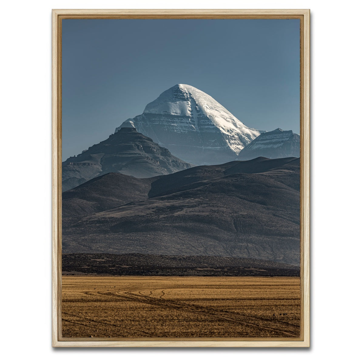 AUTO-MOCKUP WHITE | Mount Kailash | 1 Piece | Natural Framed Canvas | group=3x4