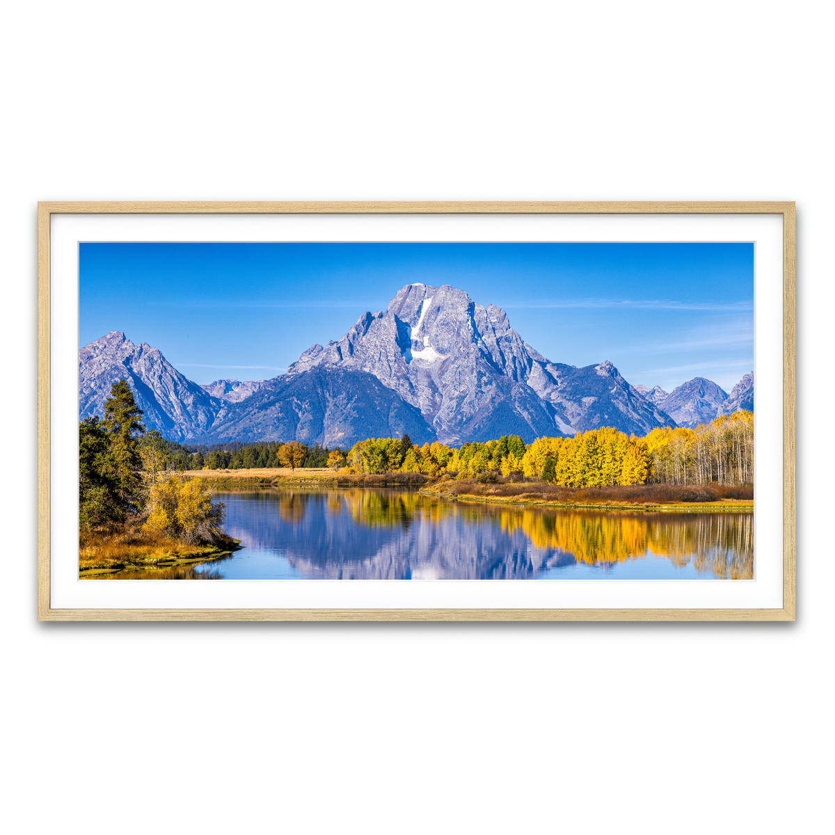 Framed Print 2x1 Natural