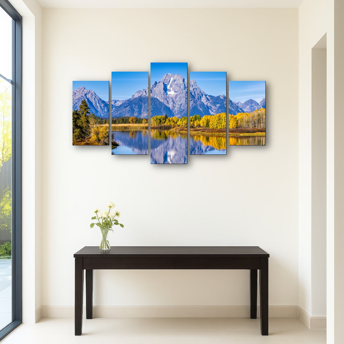 AUTO-MOCKUP ROOM | Mount Moran and Reflections