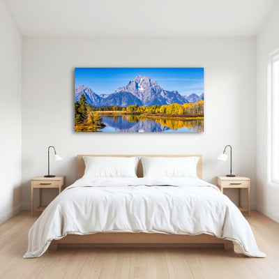AUTO-MOCKUP ROOM | Mount Moran and Reflections