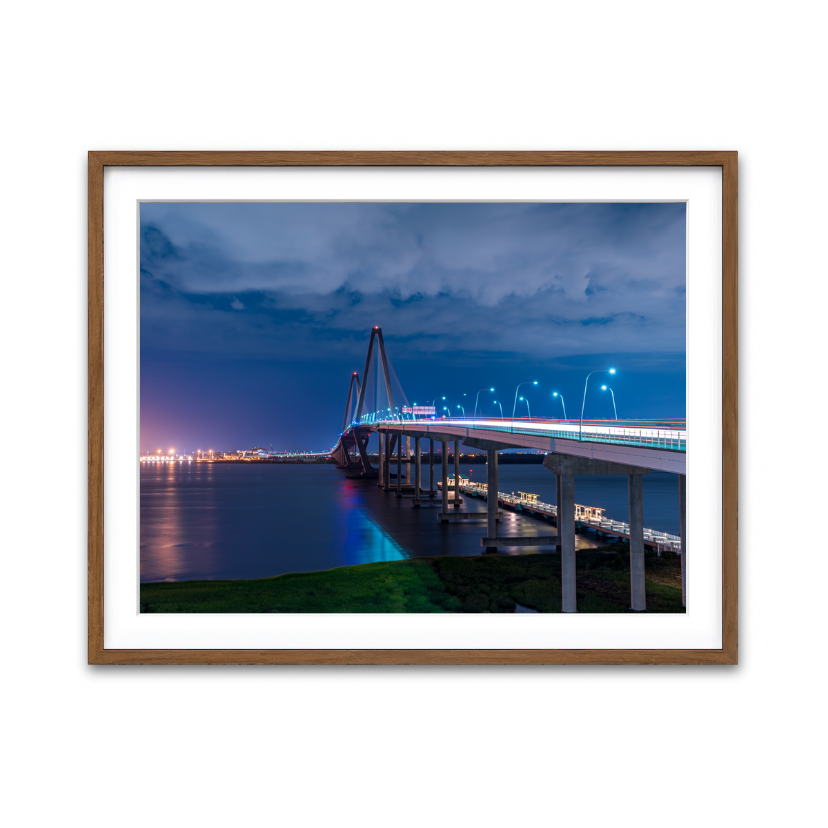 Framed Print 4x3 Walnut