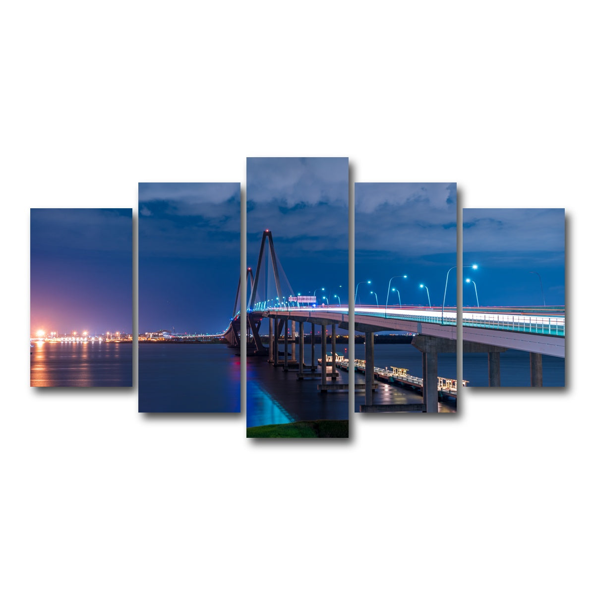 AUTO-MOCKUP WHITE | Mount Pleasant SC | 5 Piece | Gallery Wrap Canvas | group=5_normal
