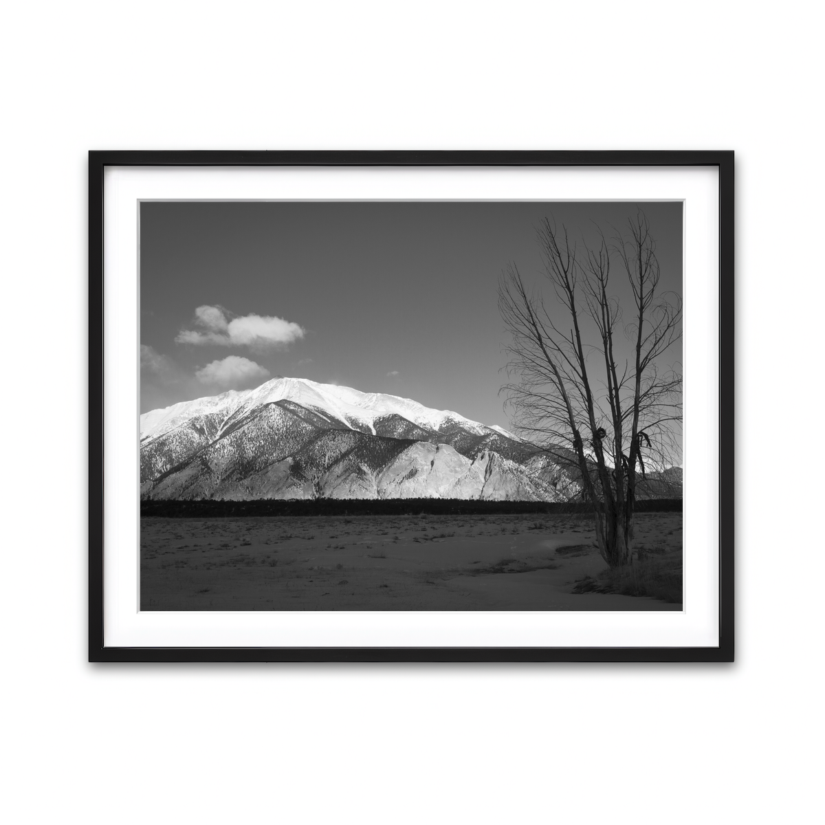 Framed Print 4x3 Black