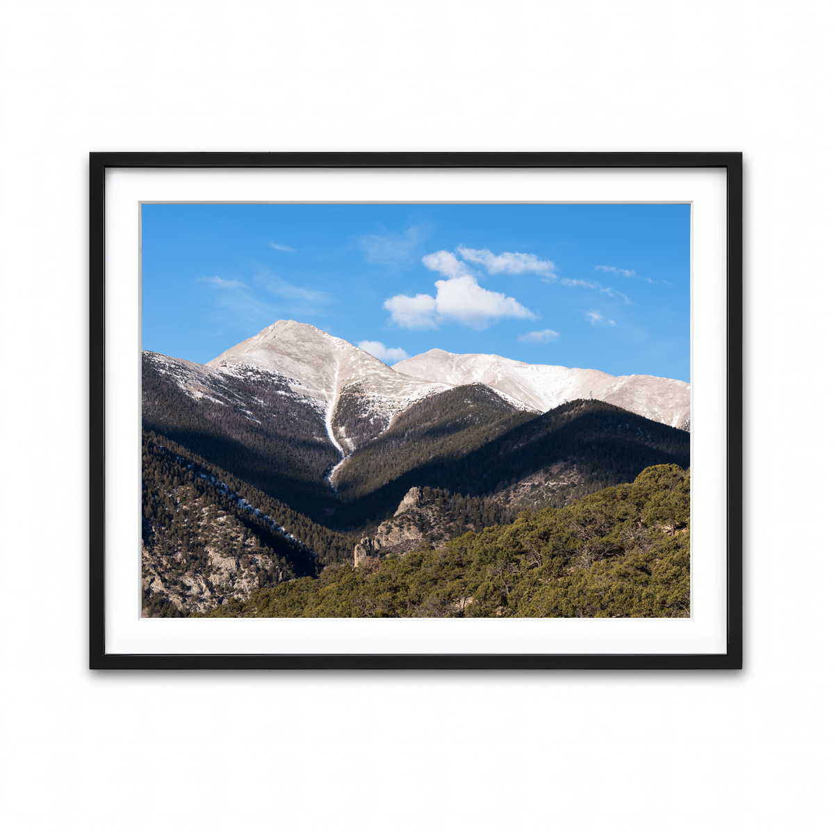 Framed Print 4x3 Black