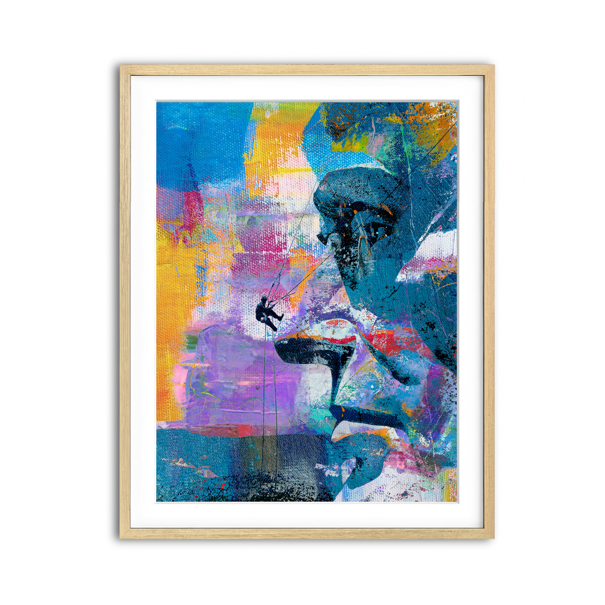 Framed Print 3x4 Natural