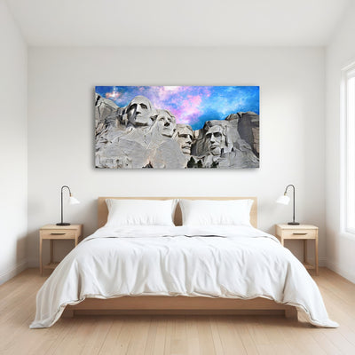 AUTO-MOCKUP ROOM | Mount Rushmore Abstract