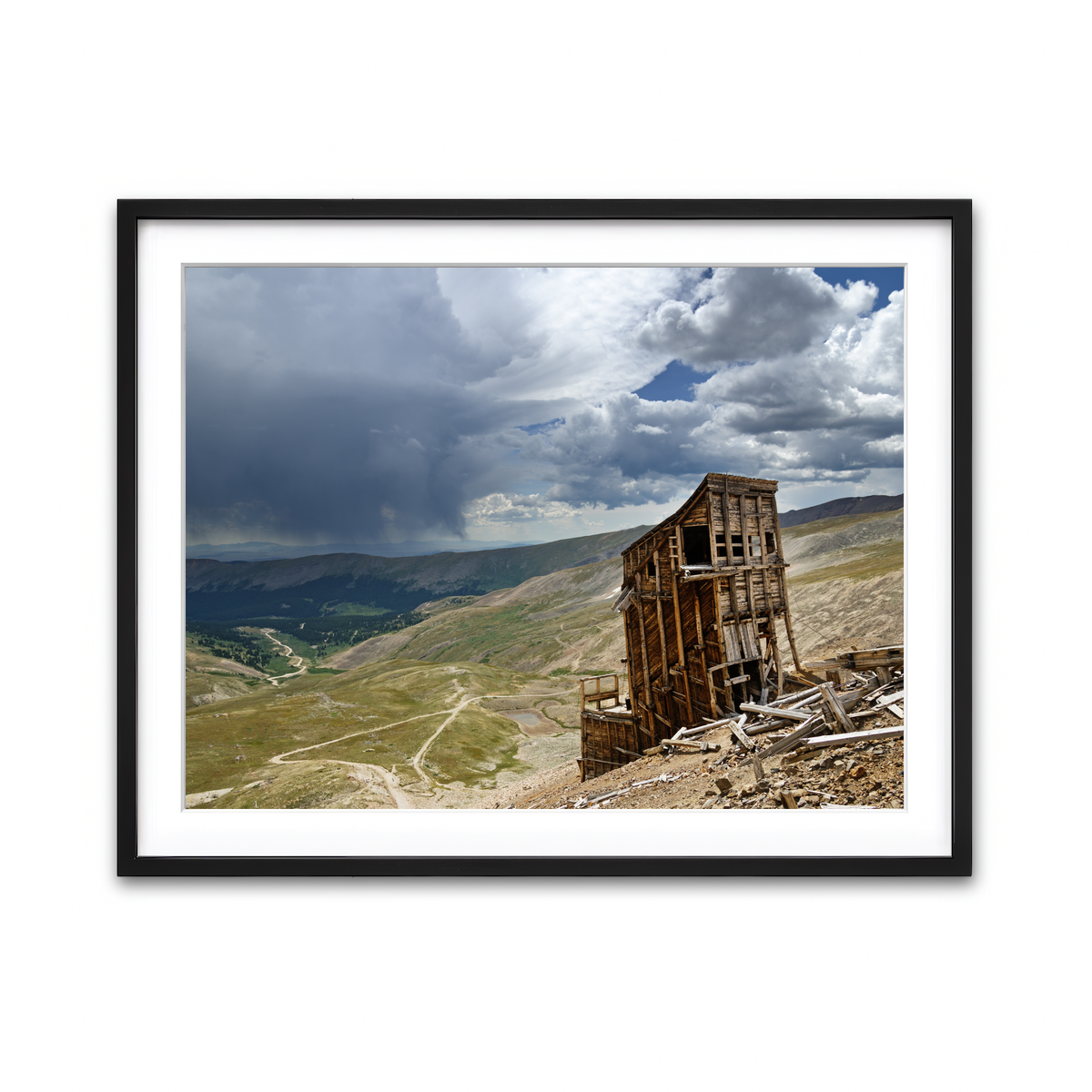 Framed Print 4x3 Black
