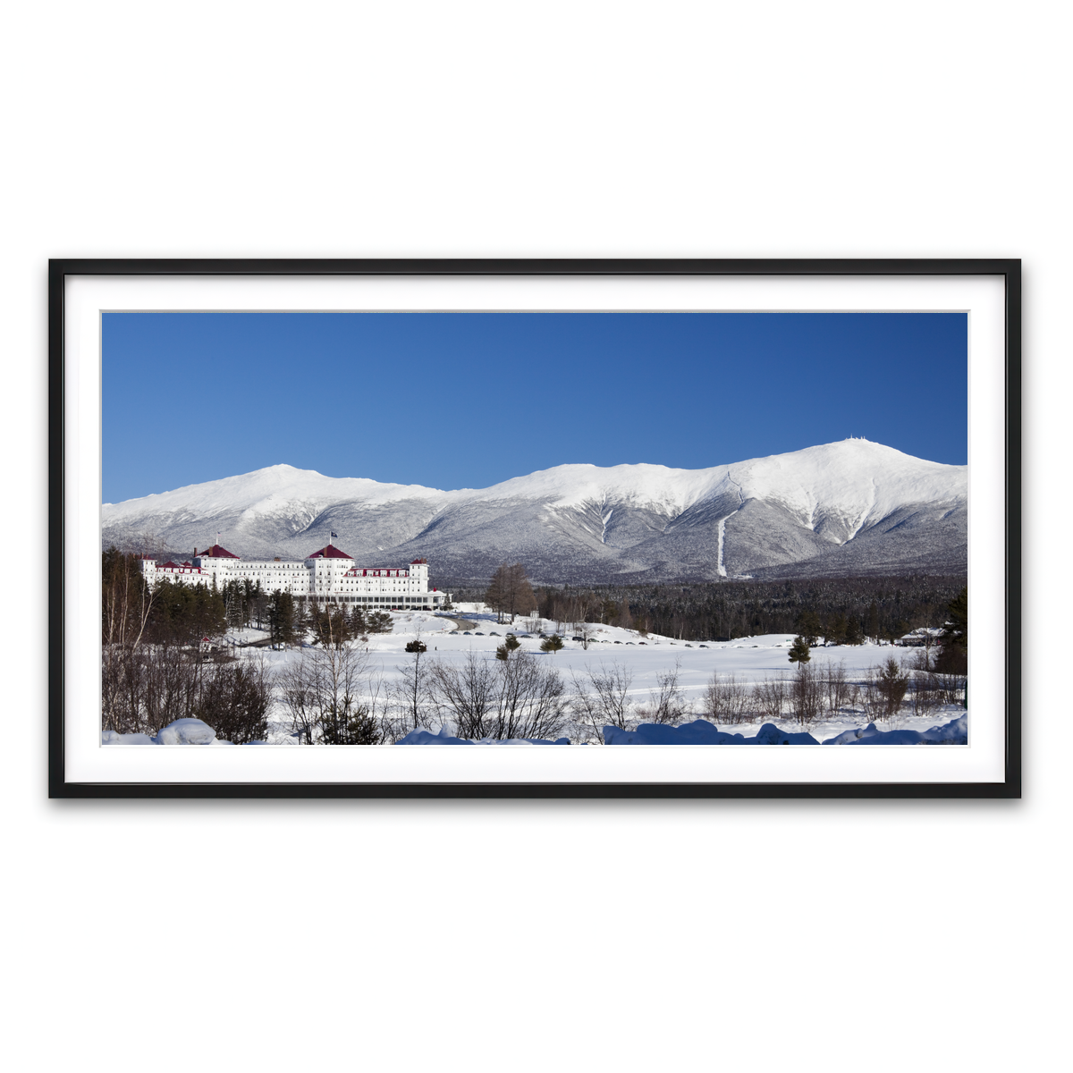 Framed Print 2x1 Black