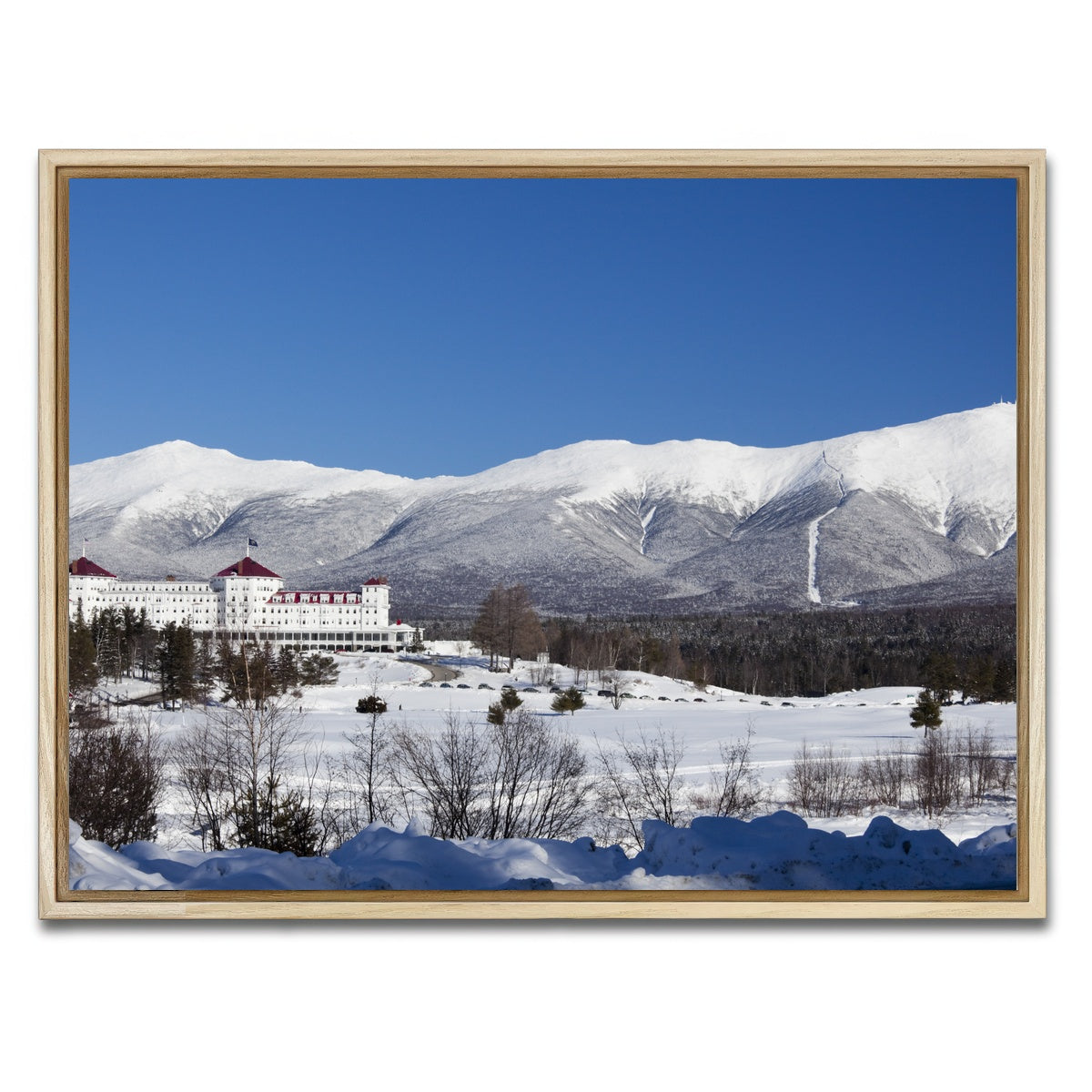 AUTO-MOCKUP WHITE | Mount Washington | 1 Piece | Natural Framed Canvas | group=4x3